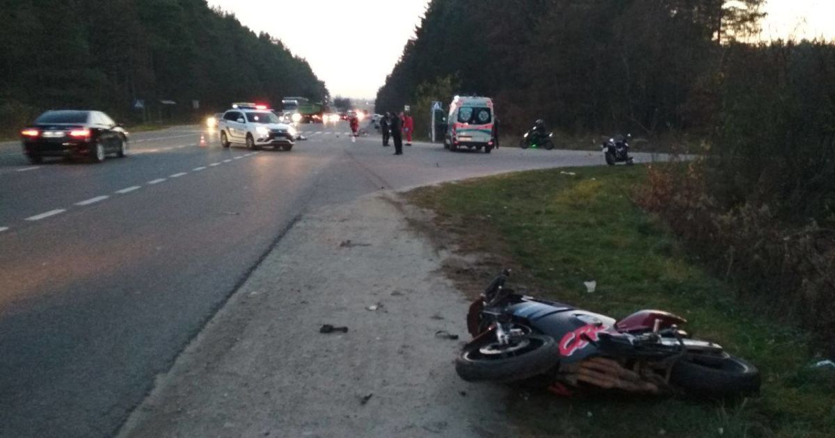 Поблизу Львова в аварії загинули мотоцикліст та велосипедист