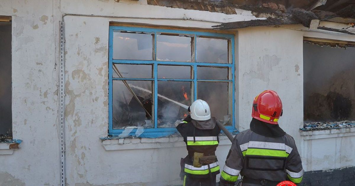 на рівненщині горіла школа_9 / © Головне управління ДСНС у Рівненській області