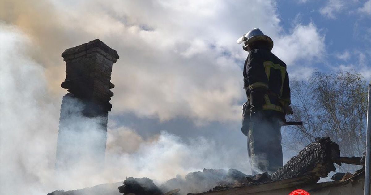 на рівненщині горіла школа_4 / © Головне управління ДСНС у Рівненській області