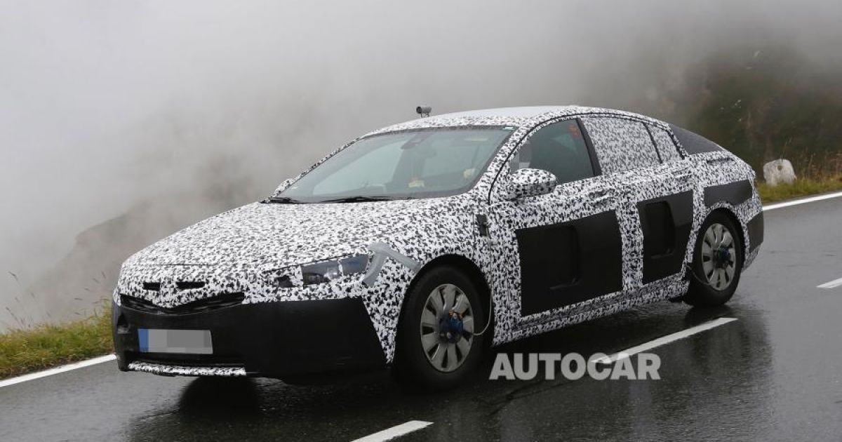 Opel вывел на тесты Insignia нового поколения