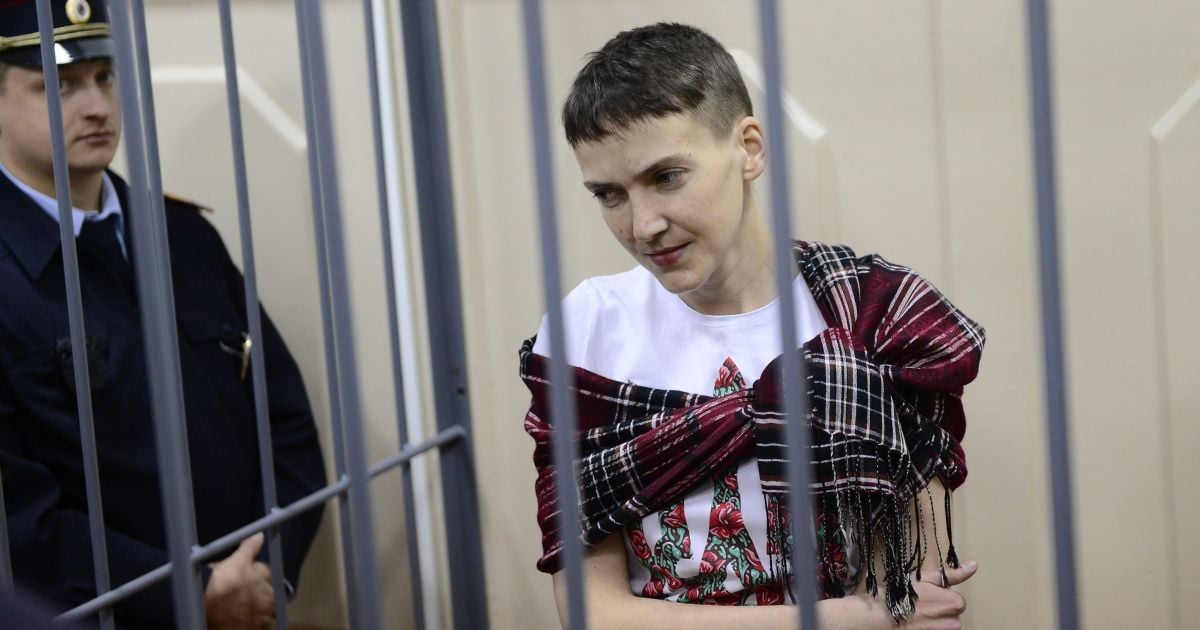 Савченко требует допустить к ней украинских врачей