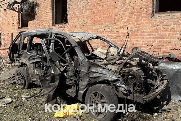 Росіяни вдарили по Сумах керованими авіабомбами. / © Telegram "Кордон. Медіа"
