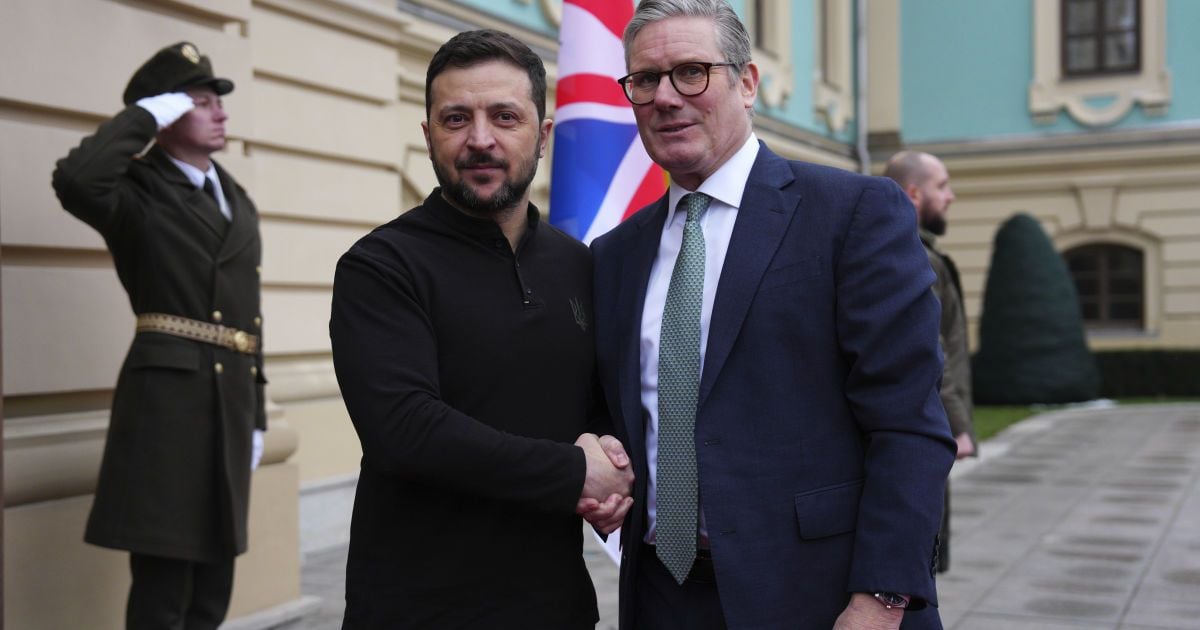 Президент Зеленский встретился в Киеве с премьер-министром Киром Стармером