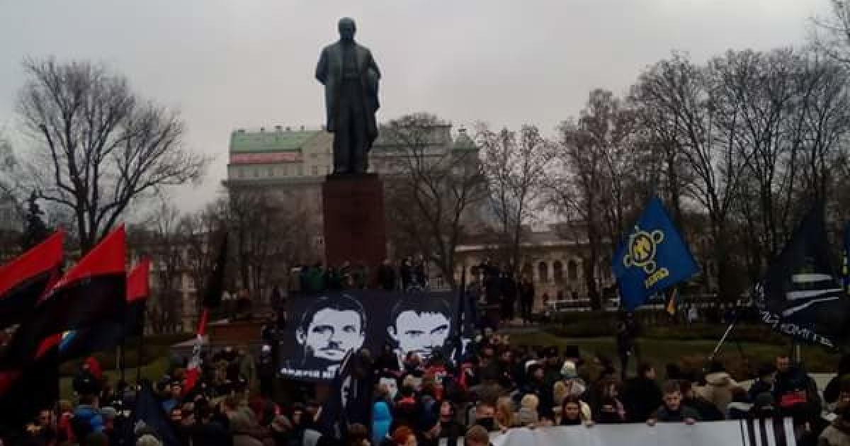 марш по медведьку й поліщуку_5 / © Евгений Карась / Facebook