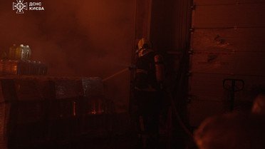пожежа в києві / © ДСНС