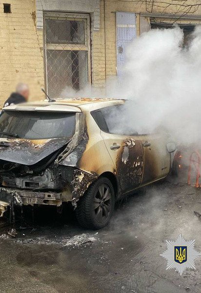 Взрыв авто в Киеве
