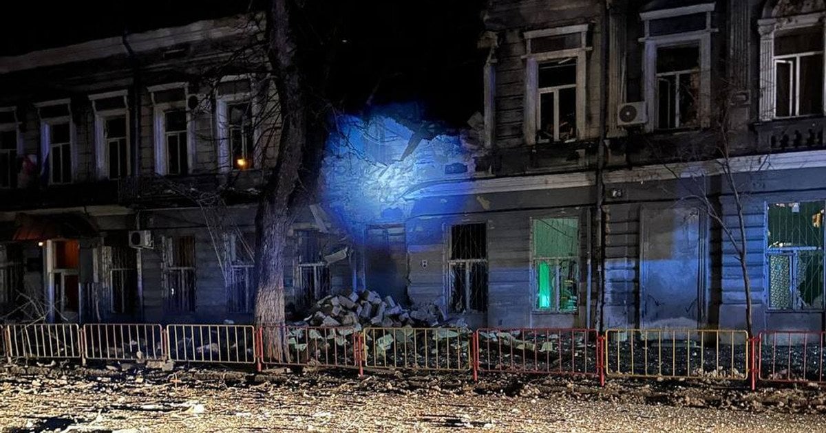 Нічна атака на Одесу