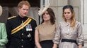 Принц Гаррі з принцесами Євгенією та Беатріс