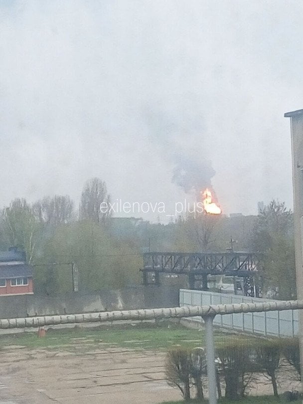 Атака Новокуйбишевський нафтохімічний завод / © із соцмереж