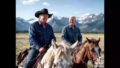 Штучний інтелект показав, як могла відбуватися дружня зустріч Трампа і Байдена