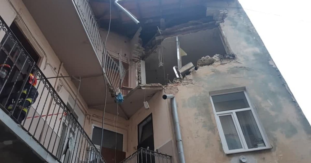 вибух у Львові / © Управление ГСЧС во Львовской области