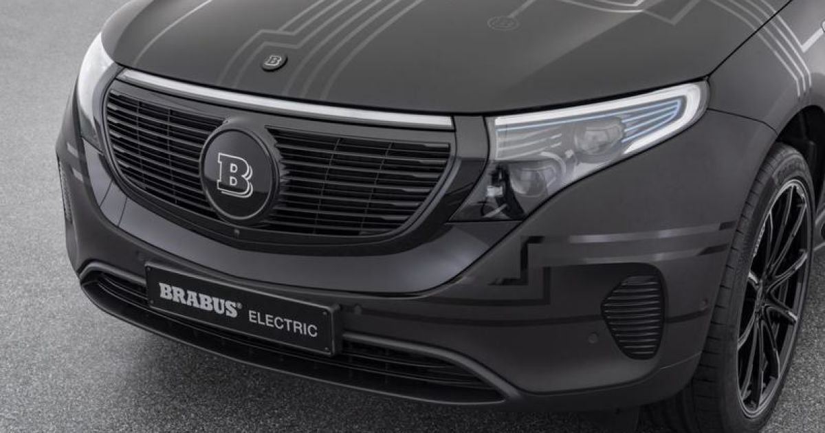 Mercedes EQC після тюнінга від Brabus_3 / © AutoWeek.nl
