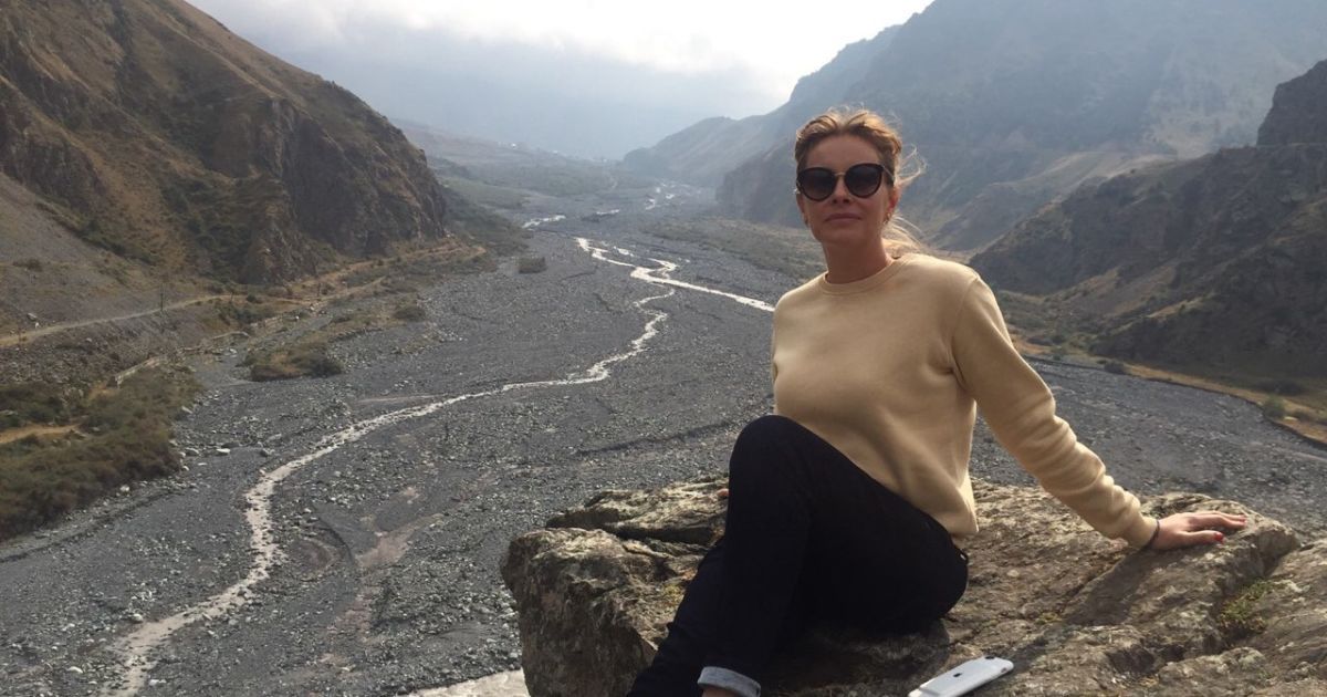 Елена Кравец в Грузии