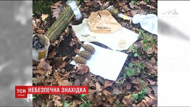У селі біля Києва виявили підготовлена до використання гранату
