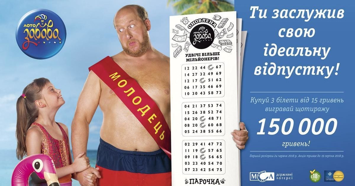 "Лото-Забава": У літній акції виграно призів на 1 350 000 гривень