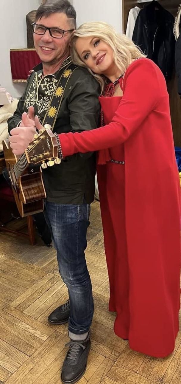 Наталья Бучинская и Лесик / © facebook.com/N.Buchynska