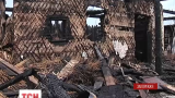 На острове Хортица молния сожгла музей «Запорожская Сечь»