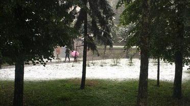 Первый снег во Львове. / © Так люблю той Львів, що бракує ми слів