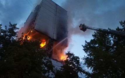 Унаслідок пожежі та вибуху у Києві госпіталізовано двох осіб - Кличко