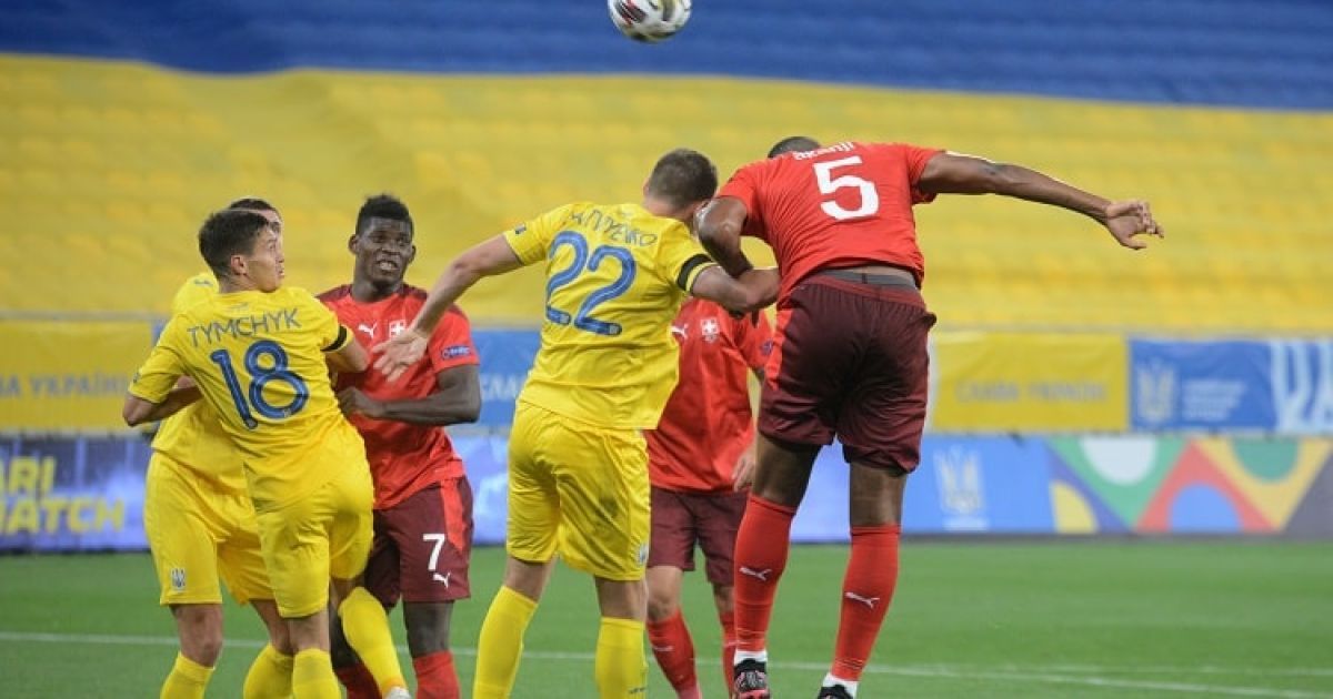 Сборной Украины присудили техническое поражение в матче против Швейцарии