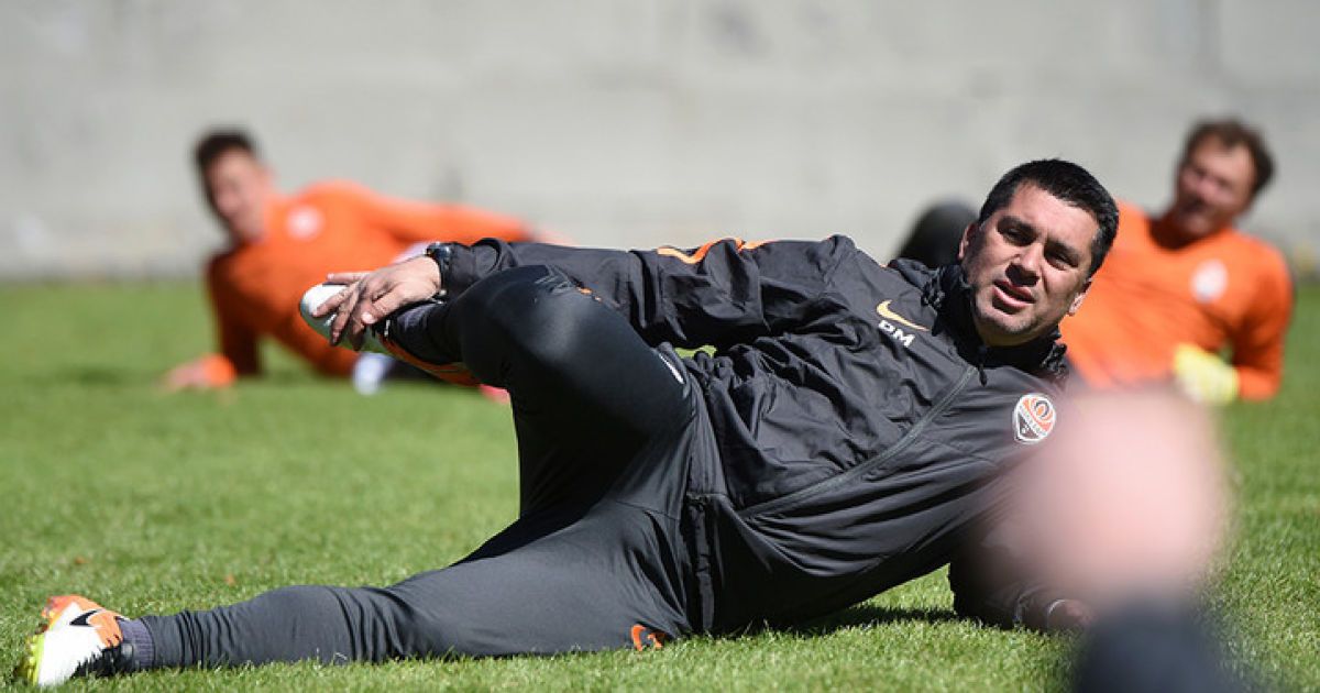 Тренировка "Шахтера" перед матчем с "Динамо" в 26-м туре УПЛ