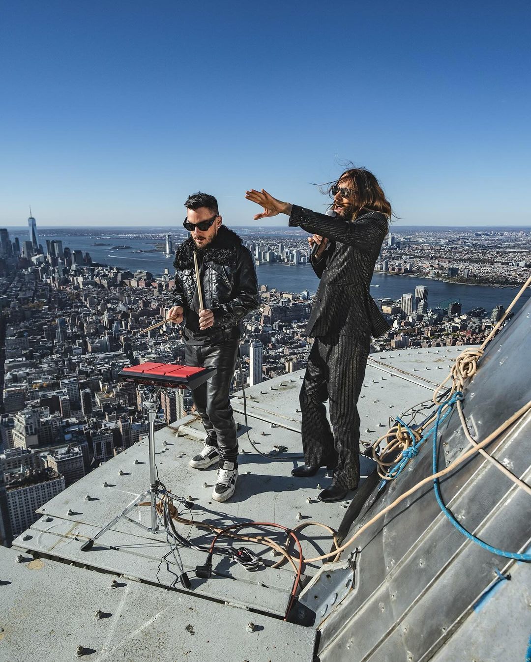 Джаред Лето покорил Empire State Building / © instagram.com/jaredleto