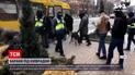 Перед КМДА поліція ловила баранів | Новини Києва