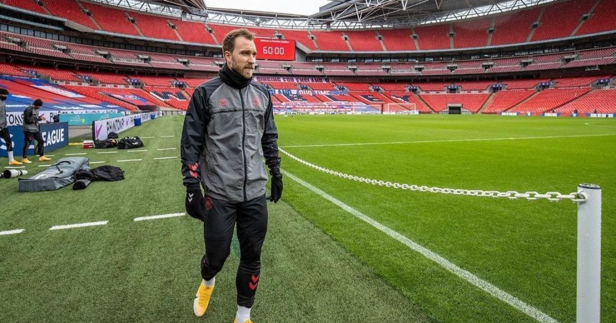 Коронний простріл: зірковий данець, який ледь не помер на полі під час матчу Євро-2020, активно тренується (відео)