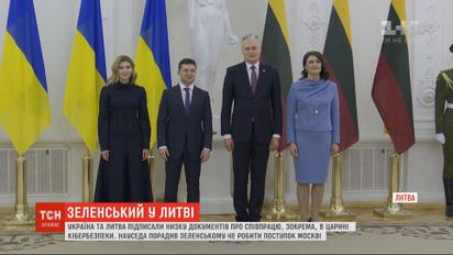Зеленський та Науседа обговорили санкції проти Росії, звільнення бранців та курс України до НАТО