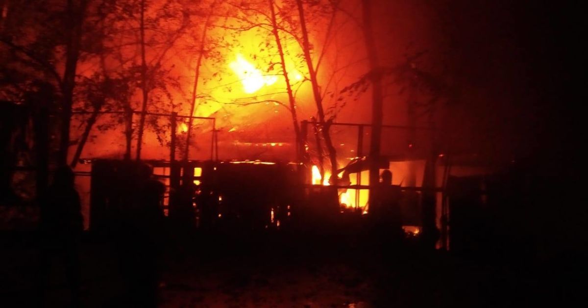 Пожежа ресторан Рівне_6 / © ГУ ДСНС України у Рівненській області
