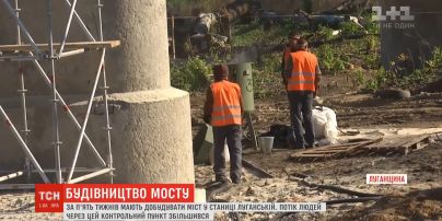 За пять недель должны достроить мост в Станице Луганской