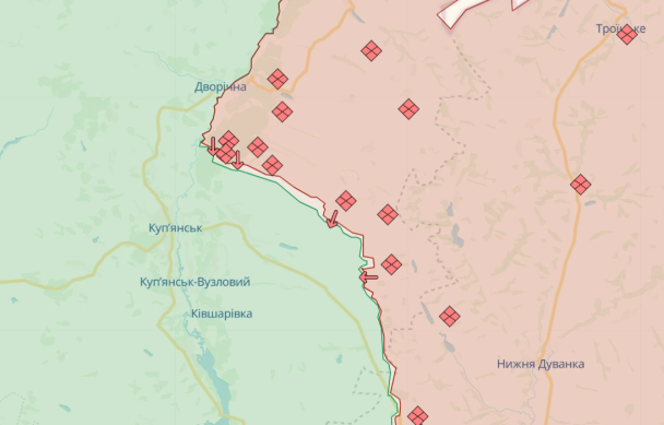 Ситуация в Харьковской области / © Deepstatemap