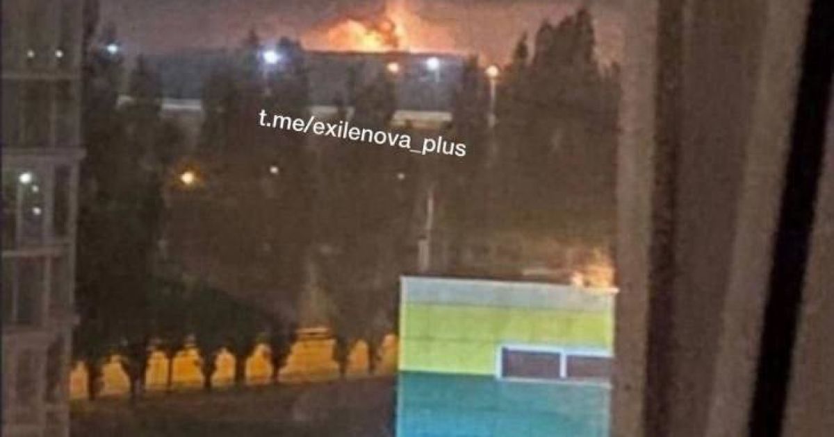 Удару по російському військовому аеродрому "Липецьк-2"