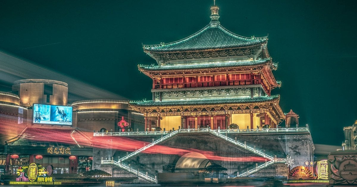 В Китае "слоны" оказались людьми