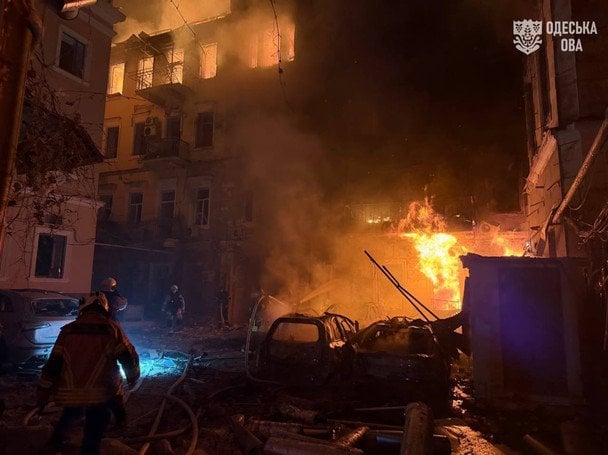 Удар РФ по Одещині / © Олег Кіпер / Одеська ОВА
