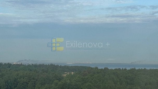 Дим після вибухів у Санкт-Петербурзі. 