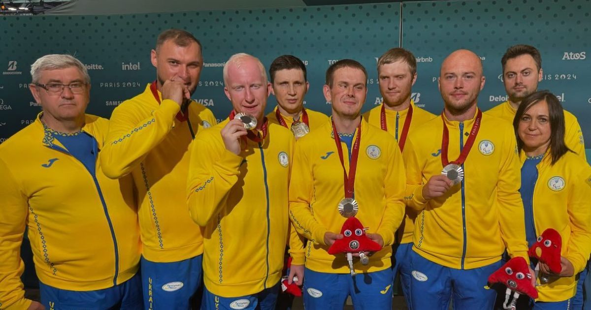 Збірна України з голболу / Фото: Національний паралімпійський комітет України