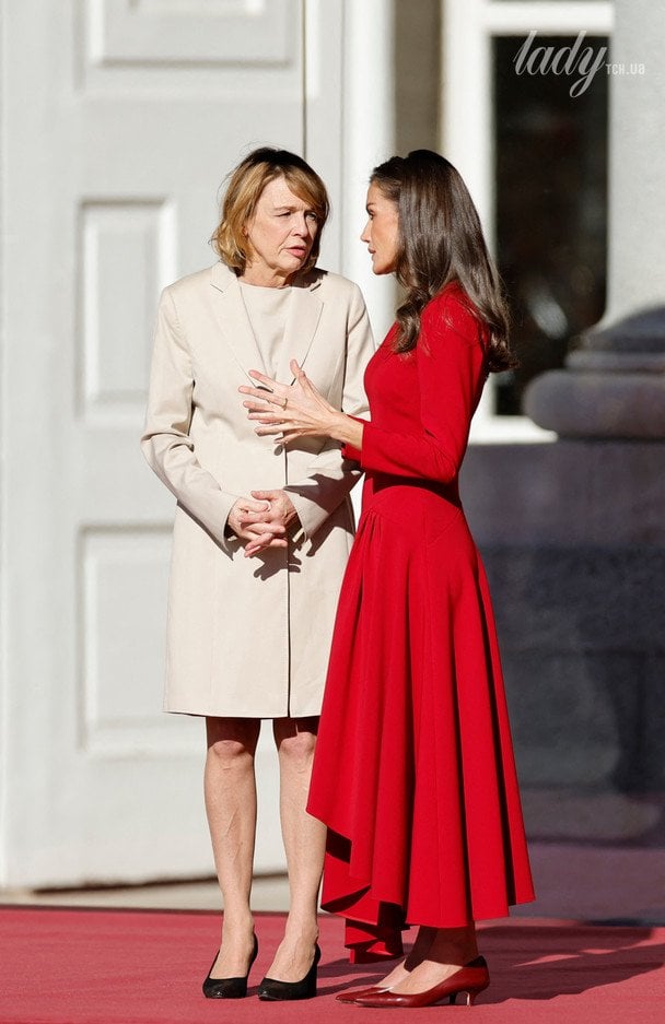 Эльке Бюденбендер и королева Летиция / © Getty Images