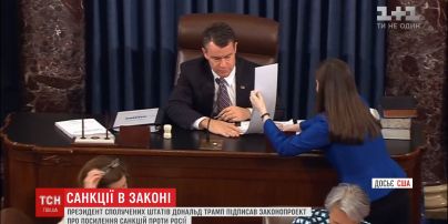 У Кремлі відреагували на закон про посилення санкцій проти Росії