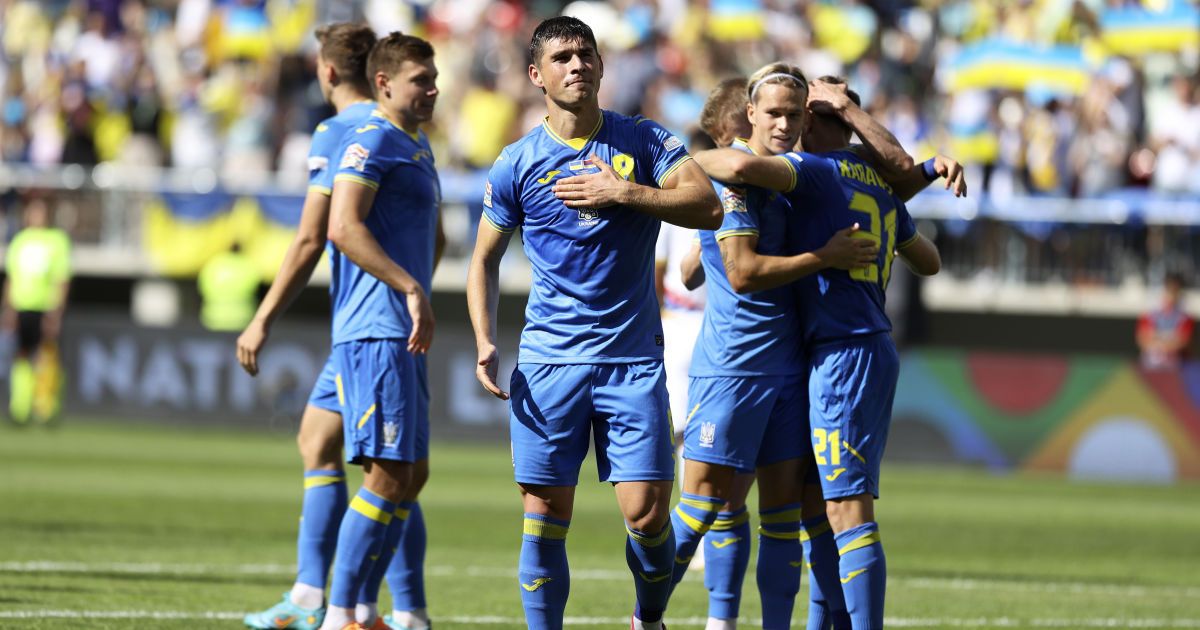 Стала відома заявка збірної України на вересневі поєдинки Ліги націй-2022/23
