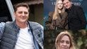 В'ячеслав Довженко, його нова кохана Світлана та ексдружина Ксенія Баша