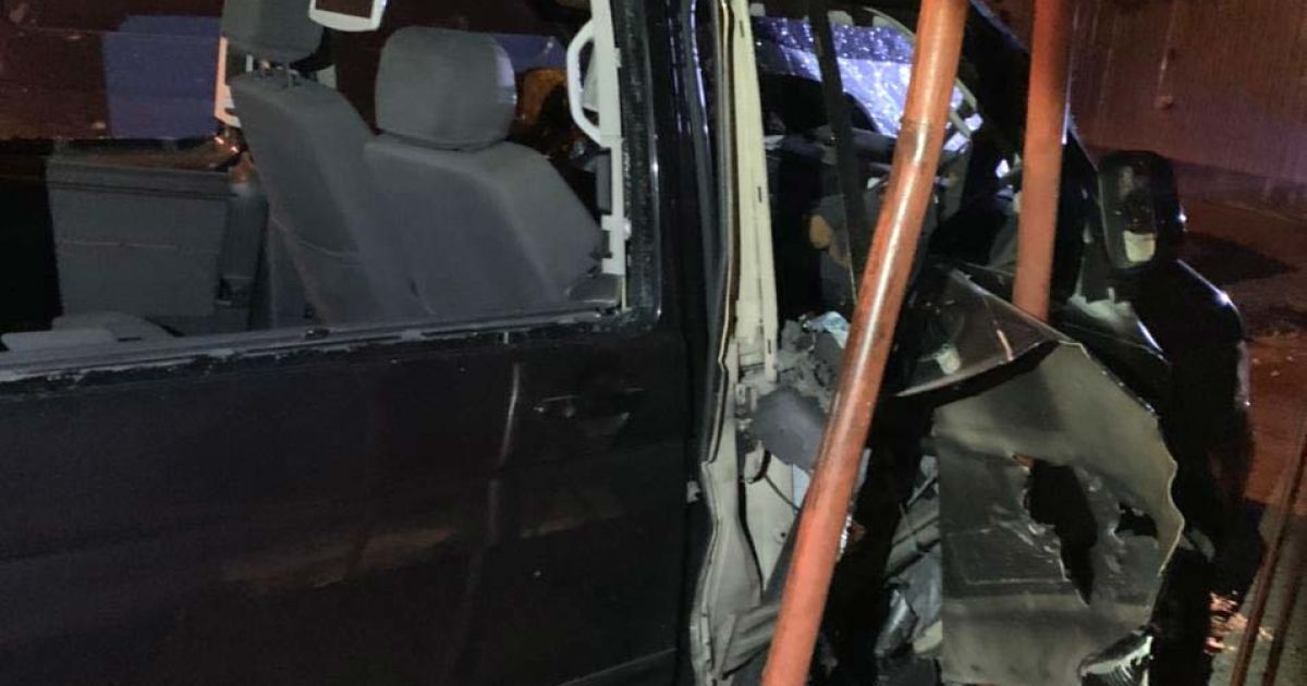 вибух мікроавтобуса у Рівному_2 / © ГУ Нацполиции в Ровенской области