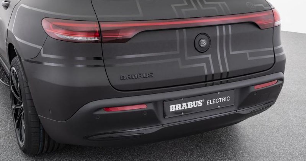 Mercedes EQC після тюнінга від Brabus_6 / © AutoWeek.nl