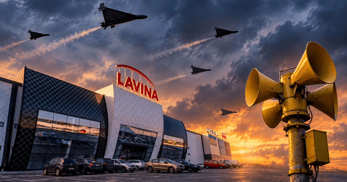 ТРЦ Lavina Mall працює під час «жовтих» тривог
