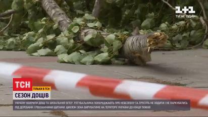 Сезон дощів: в Україні є перші постраждалі від циклону "Зора"