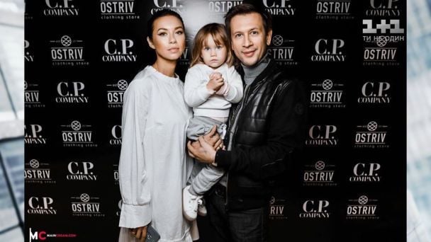 Дмитро Ступка, Поліна Логунова та їхня донька