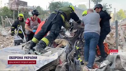 Ужасы ракетного удара в Днепре! Разрушенная многоэтажка!