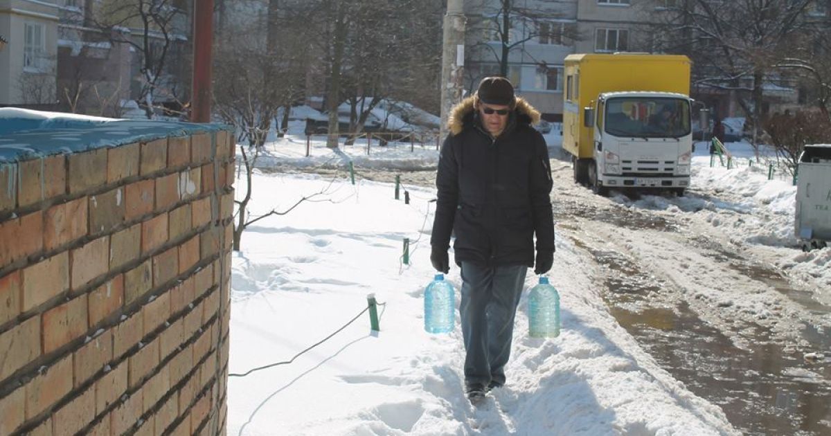 прорив води, оболонь_1 / © Київводоканал