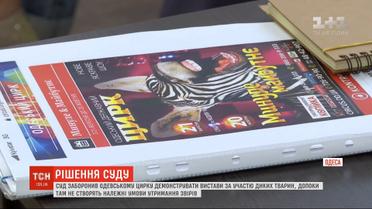 Суд запретил демонстрировать представления с участием диких зверей в Одесском цирке