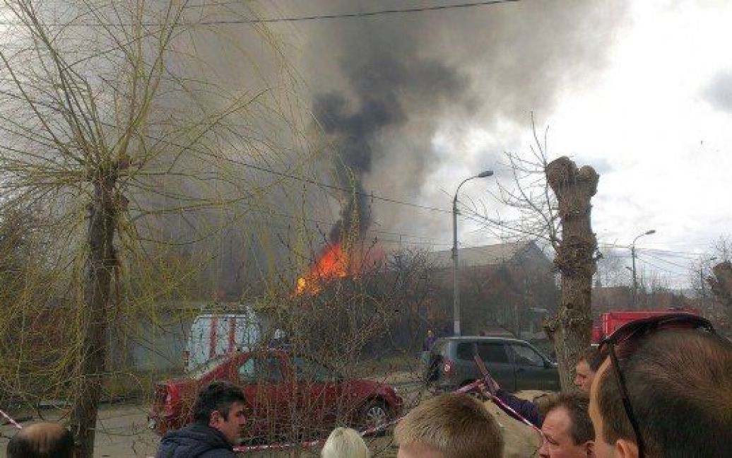 В Орлі вибухнув склад-магазин піротехніки / © vkontakte.ru